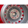 1 cerchio Campagnolo 6.5x15 4x108 Alfa Romeo Giulia 105 Berlina Coupe Spider GTA GTC silver