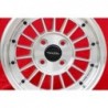 1 jante WCHE 5.5x13 4x100 BMW Opel 1502-2002 tii 3 E21 Kadett B-C Manta Ascona A-B GT Olympia A Rekord C silver/diamond