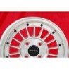 1 Felge WCHE 5.5x13 4x100 BMW Opel 1502-2002 tii 3 E21 Kadett B-C Manta Ascona A-B GT Olympia A Rekord C silver/diamond