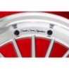 1 wheel WCHE 5.5x13 4x100 BMW Opel 1502-2002 tii 3 E21 Kadett B-C Manta Ascona A-B GT Olympia A Rekord C silver/diamond