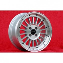 4 Felgen WCHE 7x15 4x100 BMW Opel VW Mazda Toyota BMW 1502-2002 tii 3 E30 Opel Kadett B-C Manta Ascona A-B GT Olympia A