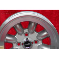 4 cerchi Minilite 8x13 + 9x13 4x100 BMW Opel Volkswagen  1502 1602 1802 2002 tii 3 E21 Kadett B-C Manta Ascona A-B GT Ol