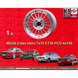 1 Felge WCHE 7x15 4x100 BMW...