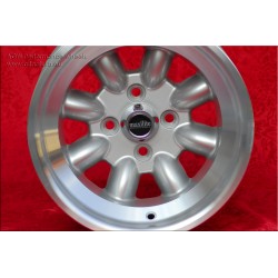 4 cerchi Minilite 8x13 + 9x13 4x100 BMW Opel Volkswagen  1502 1602 1802 2002 tii 3 E21 Kadett B-C Manta Ascona A-B GT Ol