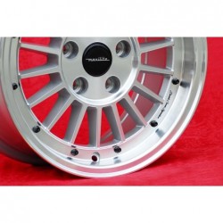 1 cerchio WCHE 7x15 5x120 BMW 5 E12 E28 E34 6 E24 7 E23 E32 E3 E9 M3 E30 silver/diamond cut