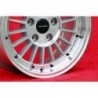 1 jante WCHE 7x15 5x120 BMW 5 E12 E28 E34 6 E24 7 E23 E32 E3 E9 M3 E30 silver/diamond cut