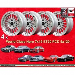 4 wheels WCHE 7x15 5x120...