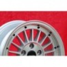 4 cerchi WCHE 7x15 5x120 BMW 5 E12 E28 E34 6 E24 7 E23 E32 E3 E9 M3 E30 silver/diamond cut