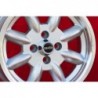 1 cerchio Minilite 6x14 4x100 BMW Opel 1502-2002 1500-2000tii 2000C CA CS 3 E21 E30  Opel Kadett B-C Manta Ascona A-B GT