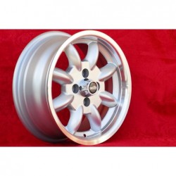 1 cerchio Minilite 6x14 4x100 BMW Opel 1502-2002 1500-2000tii 2000C CA CS 3 E21 E30  Opel Kadett B-C Manta Ascona A-B GT