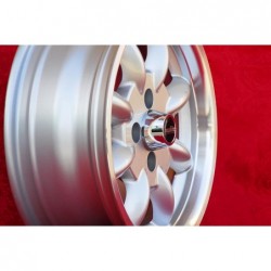 1 cerchio Minilite 6x14 4x100 BMW Opel 1502-2002 1500-2000tii 2000C CA CS 3 E21 E30  Opel Kadett B-C Manta Ascona A-B GT