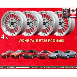 4 Felgen WCHE 7x15 5x98...