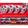 4 Felgen Cup 7.5x17 5x112 VW T4 Golf Passat Beetle Variant silver