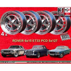 4 cerchi XJS 6x15 5x127...