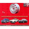 1 cerchio TZ 5.5x15 4x145 Lancia Flaminia silver