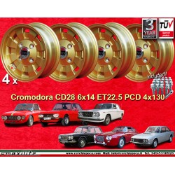 4 Felgen Cromodora CD28...