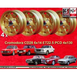 4 Felgen Cromodora CD28...