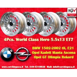 4 Felgen WCHE 5.5x13 4x100...