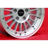 4 wheels WCHE 7x15 5x120 BMW 5 E12 E28 E34 6 E24 7 E23 E32 E3 E9 M3 E30 silver/diamond cut