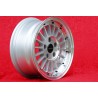 4 wheels WCHE 7x15 5x120 BMW 5 E12 E28 E34 6 E24 7 E23 E32 E3 E9 M3 E30 silver/diamond cut