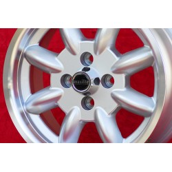 1 jante Minilite 6x14 4x98 Fiat 124 Berlina Coupe Spider 125 127 128 131 X19 silver/diamond cut