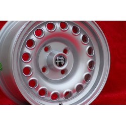 1 cerchio Campagnolo 7x14 4x108 Alfa Romeo 105 Coupe Spider GT GTA GTC Montreal silver