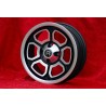 1 cerchio Vega 6x14 4x108 Alfa 105 Berlina Giulia Coupe Spider GTC matt black/diamond cut