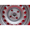 1 cerchio Campagnolo 7x14 4x108 Alfa Romeo 105 Coupe Spider GT GTA GTC Montreal silver