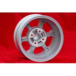 1 wheel Vega 6x14 4x108 Alfa 105 Berlina Giulia Coupe Spider GTC silver/diamond cut