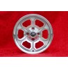 1 cerchio Vega 6x14 4x108 Alfa 105 Berlina Giulia Coupe Spider GTC silver/diamond cut