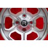 1 cerchio Vega 6x14 4x108 Alfa 105 Berlina Giulia Coupe Spider GTC silver/diamond cut