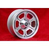 1 cerchio Vega 6x14 4x108 Alfa 105 Berlina Giulia Coupe Spider GTC silver/diamond cut