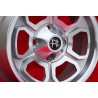 1 wheel Vega 6x14 4x108 Alfa 105 Berlina Giulia Coupe Spider GTC silver/diamond cut