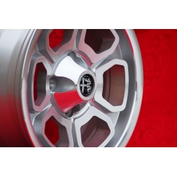 1 jante Vega 6x14 4x108 Alfa 105 Berlina Giulia Coupe Spider GTC silver/diamond cut