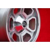 1 cerchio Vega 6x14 4x108 Alfa 105 Berlina Giulia Coupe Spider GTC silver/diamond cut