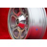 1 cerchio Vega 6x14 4x108 Alfa 105 Berlina Giulia Coupe Spider GTC silver/diamond cut