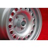 1 wheel Campagnolo 7x14 4x108 Alfa Romeo 105 Coupe Spider GT GTA GTC Montreal silver