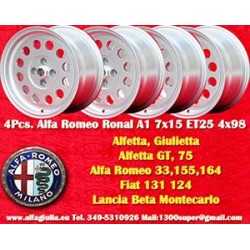 4 cerchi Ronal A1 7x15 4x98...