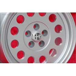 1 cerchio Ronal A1 7x15 5x98 Alfa Romeo Alfetta GTV 2.5 75 1.8T 2.0i 3.0i 164 Spider-GTV Type 916 silver