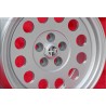 1 cerchio Ronal A1 7x15 5x98 Alfa Romeo Alfetta GTV 2.5 75 1.8T 2.0i 3.0i 164 Spider-GTV Type 916 silver