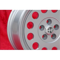 1 cerchio Ronal A1 7x15 5x98 Alfa Romeo Alfetta GTV 2.5 75 1.8T 2.0i 3.0i 164 Spider-GTV Type 916 silver