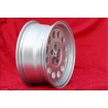 1 cerchio Ronal A1 7x15 5x98 Alfa Romeo Alfetta GTV 2.5 75 1.8T 2.0i 3.0i 164 Spider-GTV Type 916 silver