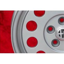 1 cerchio Ronal A1 7x15 5x98 Alfa Romeo Alfetta GTV 2.5 75 1.8T 2.0i 3.0i 164 Spider-GTV Type 916 silver