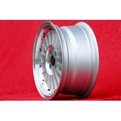 1 cerchio WCHE 7x15 4x108 Audi Audi 80 Audi 90 Typ 81 Audi 85 Audi  89  Cabrio Audi 100 200 Typ 44 silver/diamond cut