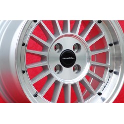 1 wheel WCHE 7x15 4x108 Audi Audi 80 Audi 90 Typ 81 Audi 85 Audi  89  Cabrio Audi 100 200 Typ 44 silver/diamond cut