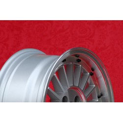 1 jante WCHE 7x15 4x108 Audi Audi 80 Audi 90 Typ 81 Audi 85 Audi  89  Cabrio Audi 100 200 Typ 44 silver/diamond cut