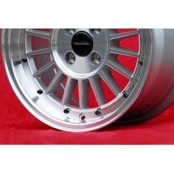 1 cerchio WCHE 7x15 4x108 Audi Audi 80 Audi 90 Typ 81 Audi 85 Audi  89  Cabrio Audi 100 200 Typ 44 silver/diamond cut