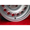 4 cerchi Campagnolo 7x14 4x108 Alfa Romeo 105 Coupe Spider GT GTA GTC Montreal silver