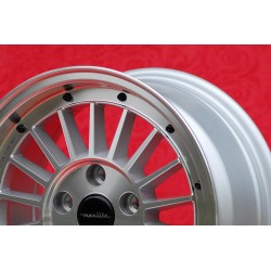 1 jante WCHE 7x15 5x98 Alfa Romeo Alfetta GTV 2.5 75 1.8T 2.0i 3.0i 156 164 silver/diamond cut