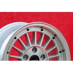 1 jante WCHE 7x15 5x98 Alfa Romeo Alfetta GTV 2.5 75 1.8T 2.0i 3.0i 156 164 silver/diamond cut